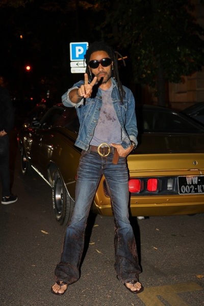 For Lenny Kravitz and Zoë Kravitz, Flip Flops Are a Family Affiar