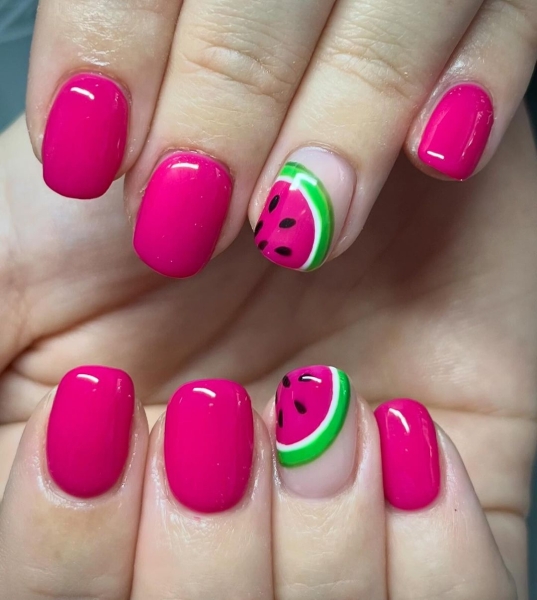 From juicy colors to more maximalist 3D creations, fruit nail designs are everywhere this season. Scroll through 25 inspirational manicures here.