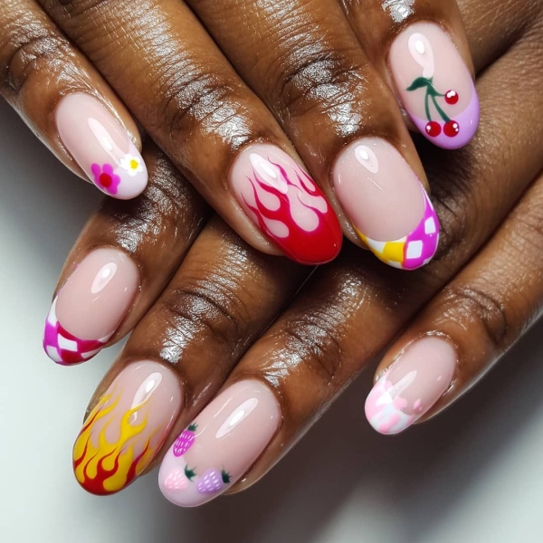 From juicy colors to more maximalist 3D creations, fruit nail designs are everywhere this season. Scroll through 25 inspirational manicures here.