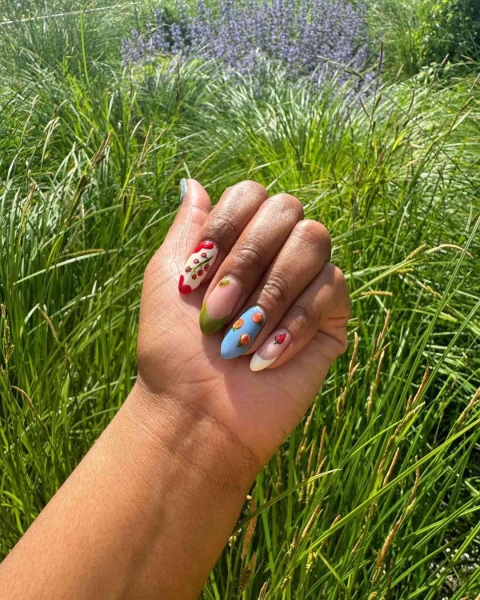 From juicy colors to more maximalist 3D creations, fruit nail designs are everywhere this season. Scroll through 25 inspirational manicures here.