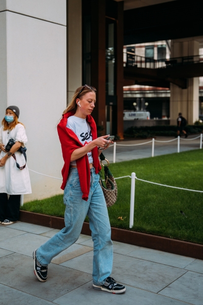 Have a Red, White, and Blue Summer With Inspiration From Street Style