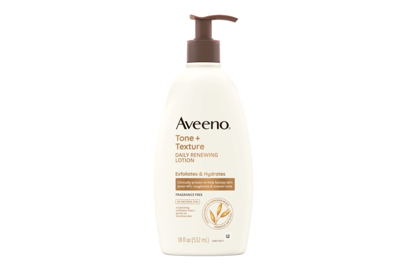 I’m buying my go-to Aveeno Tone and Texture Daily Renewing Lotion in bulk because it smooths and softens my rough-textured skin. It’s on sale for $12 during Amazon Prime Day. I also rounded up 24 other Aveeno products worth shopping during the sale extravaganza.