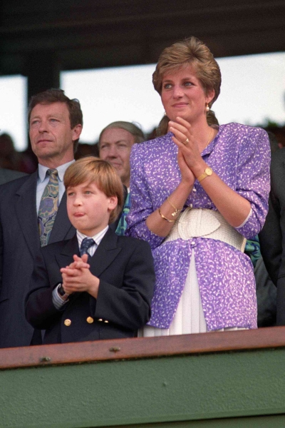 Kate Middleton's Wimbledon dress was a subtle nod to Princess Diana's 1991 appearance at the tennis tournament. Both of the princesses also brought along one of their kids to the events.