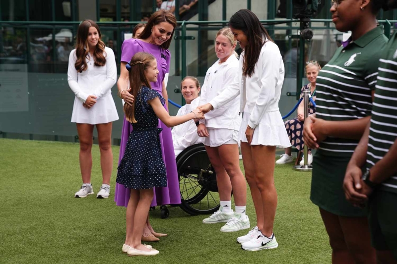 Kate Middleton's Wimbledon dress was a subtle nod to Princess Diana's 1991 appearance at the tennis tournament. Both of the princesses also brought along one of their kids to the events.