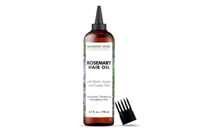 Majestic Pure’s Rosemary Hair Oil is just $15 during Prime Day. Shop the reviewer-loved hair growth oil on Amazon.