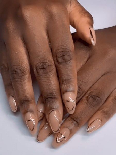 Metallic nails offer an easy way to create a bold look that functions like jewelry — you can wear them seamlessly with any outfit.