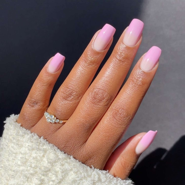 Pink ombre nails are trending for summer 2024. Here, explore our favorite pink ombre nail designs.