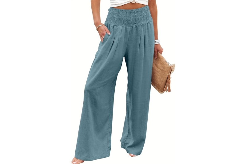 Sarah Jessica Parker, Jennifer Lopez, and Meghan Markle have worn linen pants this summer, which are much breezier than jeans. Shop 10 linen pants at Amazon on sale, starting at $8.