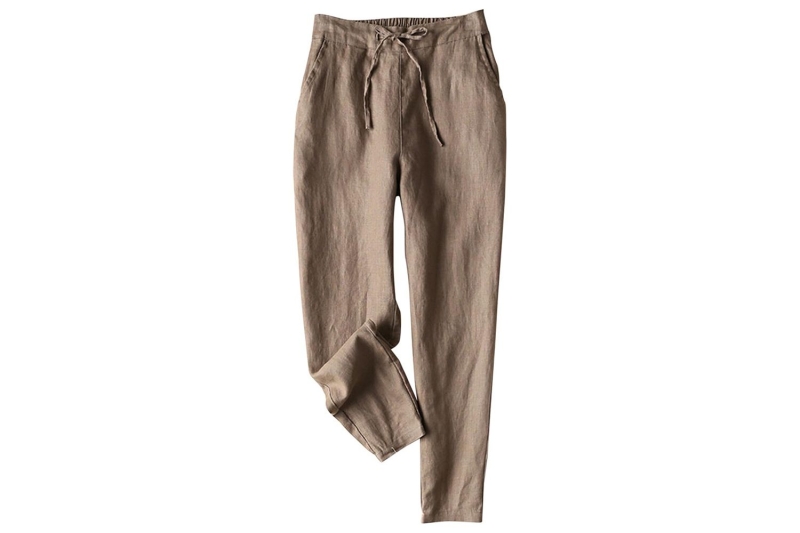 Sarah Jessica Parker, Jennifer Lopez, and Meghan Markle have worn linen pants this summer, which are much breezier than jeans. Shop 10 linen pants at Amazon on sale, starting at $8.