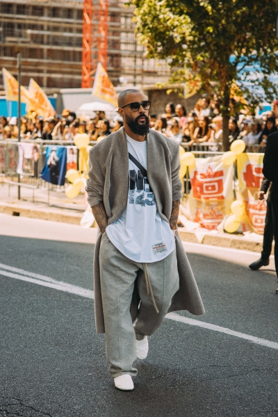 Street Style at the Spring 2025 Menswear Shows Was About the Statement Piece