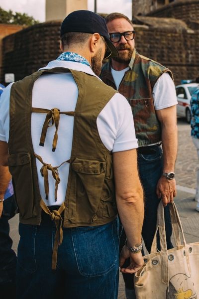 Street Style at the Spring 2025 Menswear Shows Was About the Statement Piece