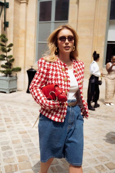 Styling shorts, whether denim cutoffs or biker shorts, isn't always easy. So we tapped experts and scoured celebrity street style for inspiration. Here are 14 outfits with shorts to try.