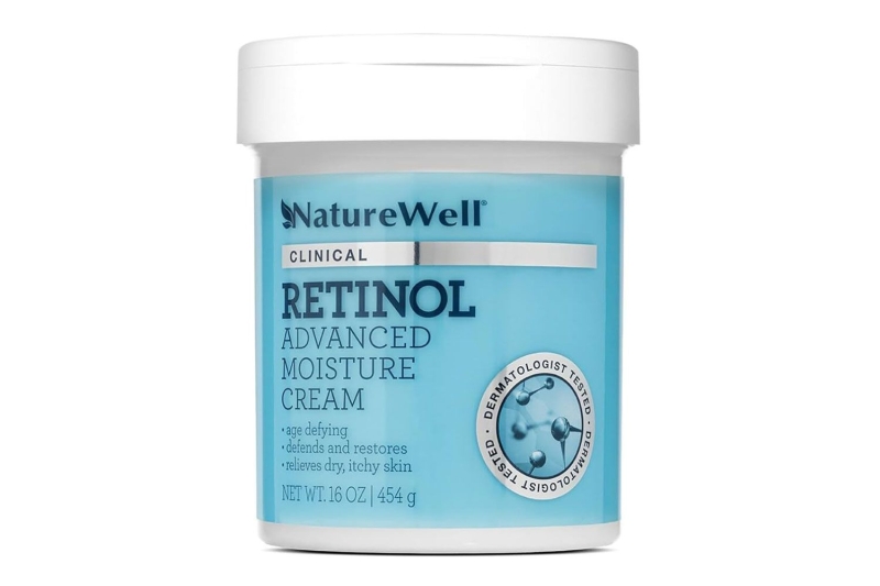 The Arganatural Tightening Retinol Body Lotion contains powerful ingredients such as retinol, caffeine, and hyaluronic acid that target cellulite, fine lines, wrinkles, and dryness. Score this firming body lotion for $19 at Amazon.