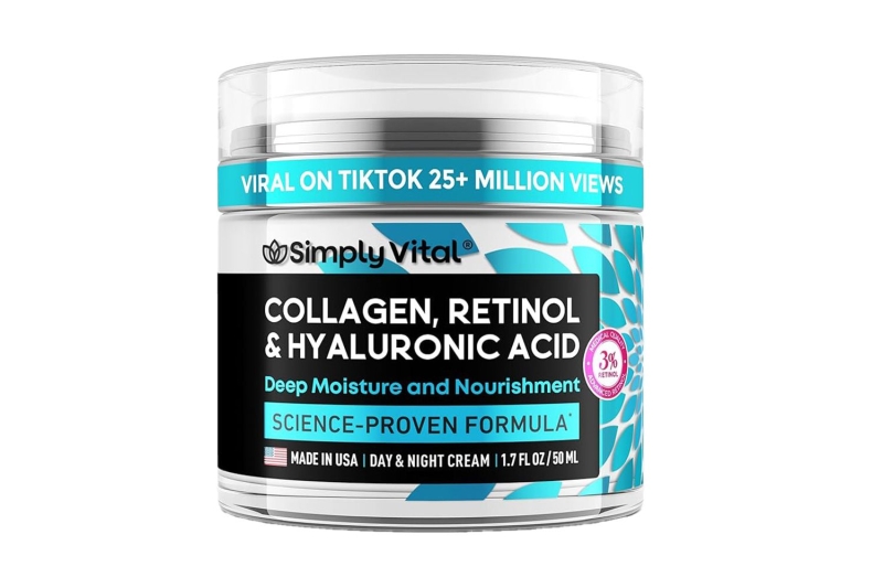 The InstaNatural Retinol Moisturizer contains retinol, hyaluronic acid, and vitamin C, which work together to visibly fade wrinkles, deeply hydrate, and brighten skin. Shop it while it’s just $18 at Amazon.