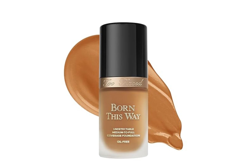 The Too Faced Born This Way Foundation is now available at Amazon for $46, and more than 2,000 shoppers love the lightweight, pore-blurring formula.