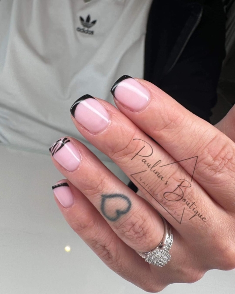 According to Meghan Markle, Taylor Swift, and Dua Lipa the short square nail shape that dominated the '90s is back.