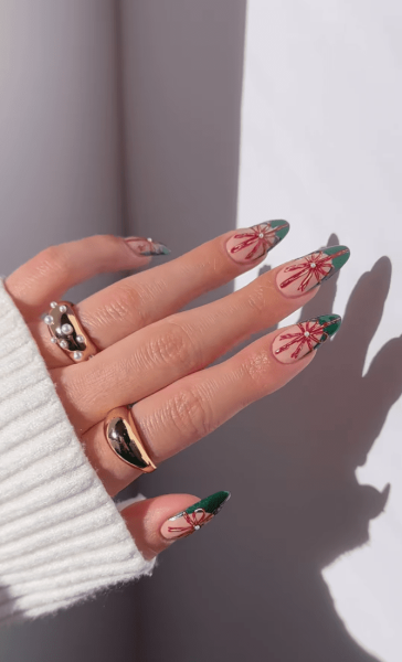 As the winter chill settles in, there is nothing more comforting than a chic new mani—and nothing says chic like a French manicure. Here, we'll show you how to blend the comfort and nostalgia of Christmas with the trendy, classy energy of a French manicure.