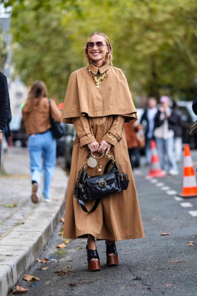 Believe it or not, a cape can be quite versatile outerwear: it's a chic topper that works at various lengths, in various materials, and with various base layer outfits. Here are a few ways to style the dramatic piece.