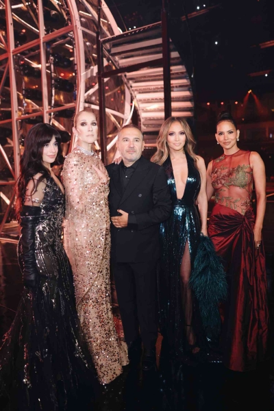 Celine Dion gave a triumphant performance in a dazzling, sequin-covered gown at 1001 Seasons of Elie Saab. See her regal look, here.