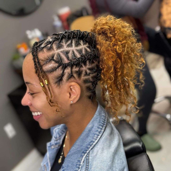 Dreadlock hairstyles can range from ponytails, twists, braids, and more. Get inspiration for dreadlocks styles for Black women, here.