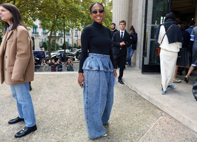 For the Post-Thanksgiving Comedown, Street Style Lessons in Comfy Pants