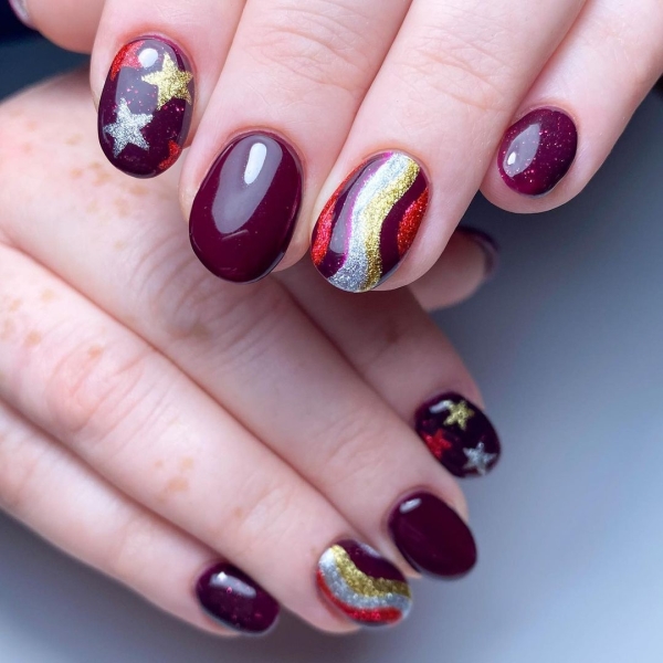 If you're craving an interesting Christmas nail design with nary a reindeer or snowman in sight, you've come to the right place. Scroll through 60 different festive yet stylish nail looks here.