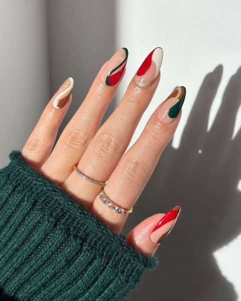 If you're craving an interesting Christmas nail design with nary a reindeer or snowman in sight, you've come to the right place. Scroll through 60 different festive yet stylish nail looks here.