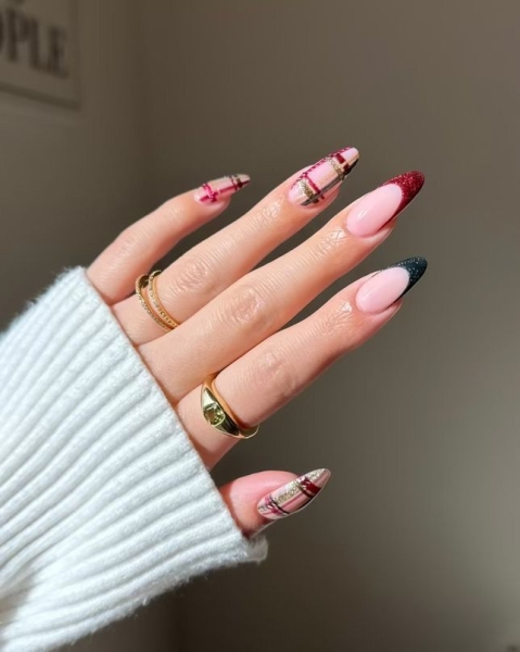 If you're craving an interesting Christmas nail design with nary a reindeer or snowman in sight, you've come to the right place. Scroll through 60 different festive yet stylish nail looks here.