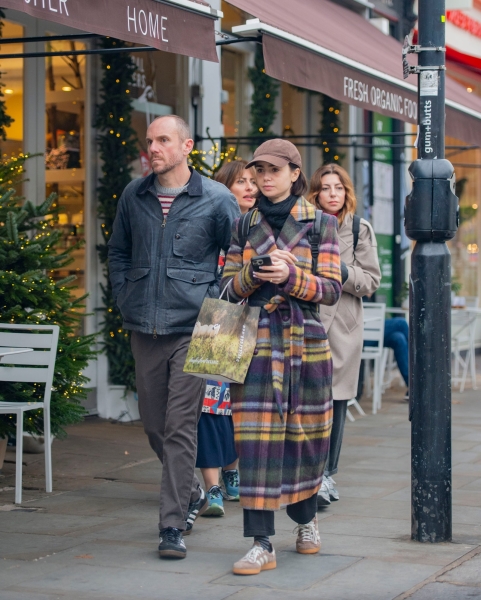 Lily Collins Is Pro-Statement Coat