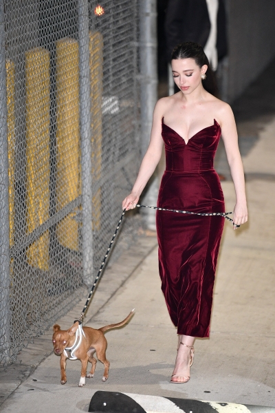 Mikey Madison Is the Most Glamorous Dog Walker We’ve Ever Seen