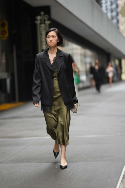 Olive green is the perfect fall neutral. It goes with everything while adding a unique character of its own. Ahead, find 15 ways to style it.