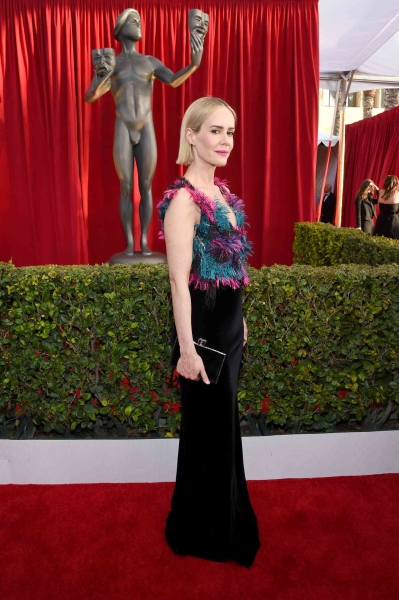 Sarah Paulson's style is a lesson in fearlessness and unpredictability. Always decked out in daring looks Paulson has become a red carpet mainstay. Ahead, we list 15 of her best looks.