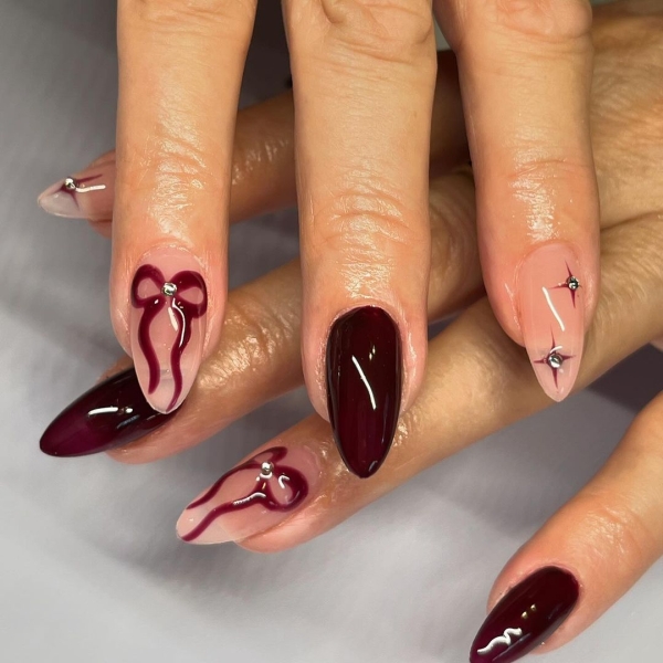 Scorpios are mysterious, passionate, magnetic, and ambitious. So to honor the sign through a manicure, the look should be anything but simple. Here are 20 befitting looks.