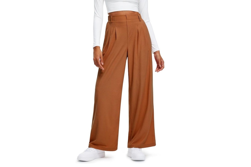 Sofia Vergara recently wore wide-leg trousers, which are a comfortable alternative for jeans this fall. An InStyle writer found six similar pairs of pleated trousers on Amazon, starting at just $30.