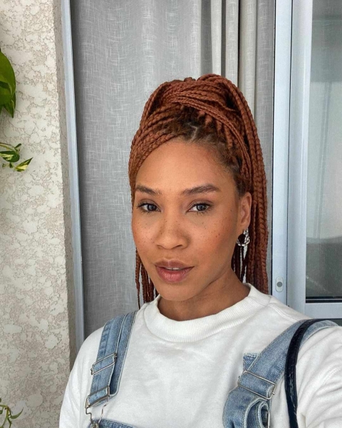 The chic versatility of box braids allows for seemingly endless styling options. We rounded up some of our favorite ways to style your plaits.