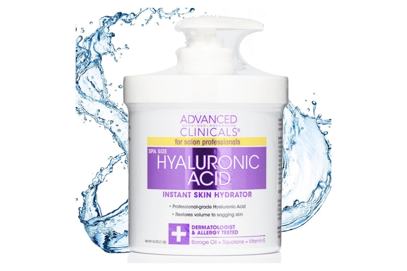 The Elastalift Hyaluronic Acid Body Lotion is $15 at Amazon, where shoppers with mature skin say it makes their arms and legs look 30 years younger. Key ingredients include hyaluronic acid and manuka honey.