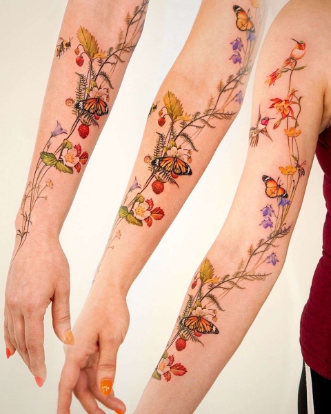 Watercolor tattoos are inspired by the painterly technique. Here are 59 beautiful watercolor tattoos to inspire your next ink.