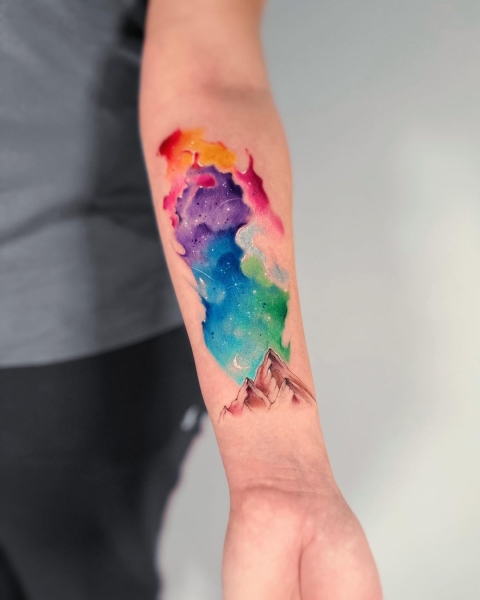 Watercolor tattoos are inspired by the painterly technique. Here are 59 beautiful watercolor tattoos to inspire your next ink.