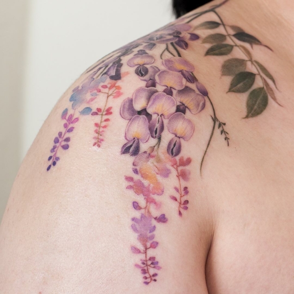 Watercolor tattoos are inspired by the painterly technique. Here are 59 beautiful watercolor tattoos to inspire your next ink.