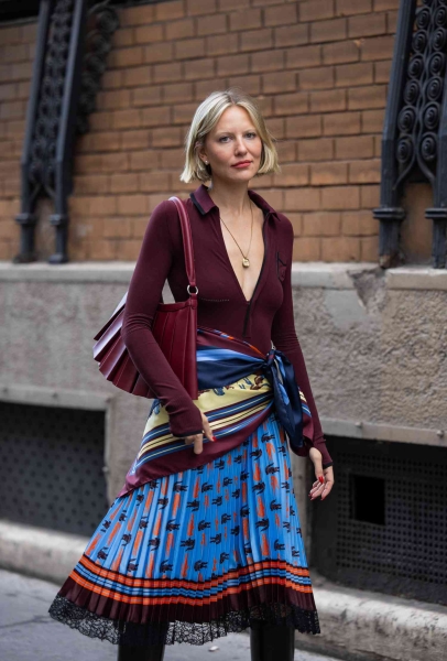 Wine red dominated the runways this season and is quickly proving itself to be a versatile fall staple. Here are 12 ways to style the rich, vampy hue.