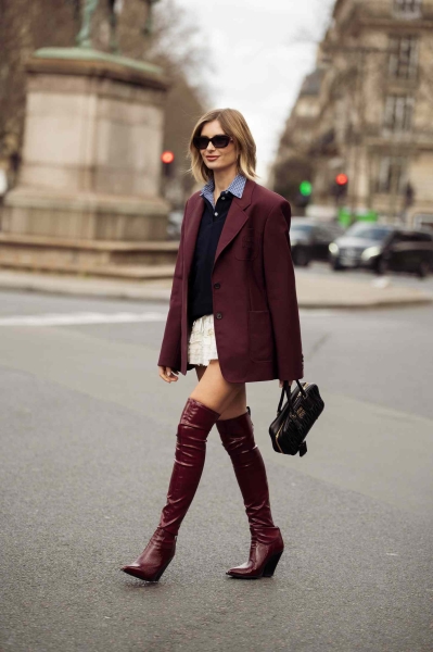 Wine red dominated the runways this season and is quickly proving itself to be a versatile fall staple. Here are 12 ways to style the rich, vampy hue.