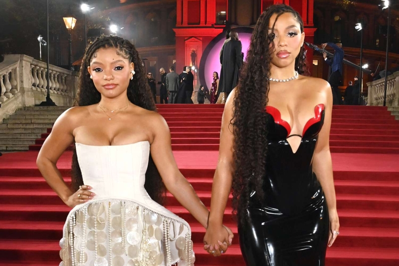 Chloe and Halle Bailey attended The Fashion Awards on December 2, 2024. See here for exclusive details on their red carpet looks.