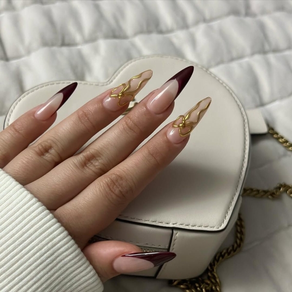 Everything is better when wrapped up in a bow—even your nails! From dazzling metallic ribbons to gentle cream-colored ties, a dainty bow is the perfect way to top off an accent nail (or every nail, for that matter).