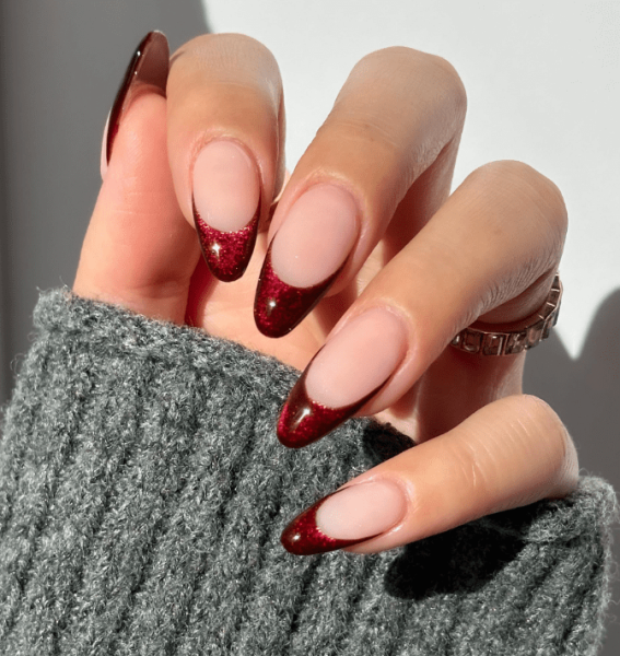 Few shades are as timeless as burgundy when it comes to fall and winter nail colors. This season, you can amplify its impact with a chrome effect, too. Scroll through 25 burgundy chrome nail looks for inspiration here.