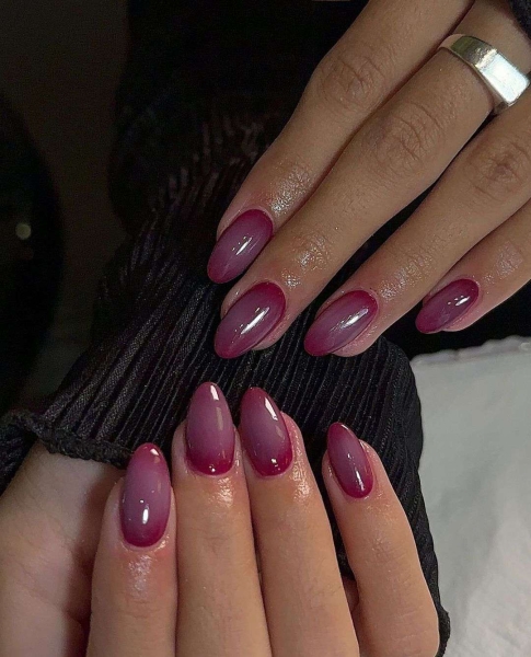 Few shades are as timeless as burgundy when it comes to fall and winter nail colors. This season, you can amplify its impact with a chrome effect, too. Scroll through 25 burgundy chrome nail looks for inspiration here.