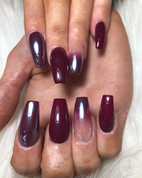 Few shades are as timeless as burgundy when it comes to fall and winter nail colors. This season, you can amplify its impact with a chrome effect, too. Scroll through 25 burgundy chrome nail looks for inspiration here.