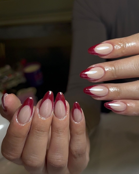 Few shades are as timeless as burgundy when it comes to fall and winter nail colors. This season, you can amplify its impact with a chrome effect, too. Scroll through 25 burgundy chrome nail looks for inspiration here.