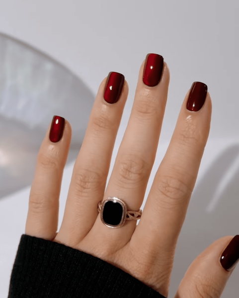 Few shades are as timeless as burgundy when it comes to fall and winter nail colors. This season, you can amplify its impact with a chrome effect, too. Scroll through 25 burgundy chrome nail looks for inspiration here.