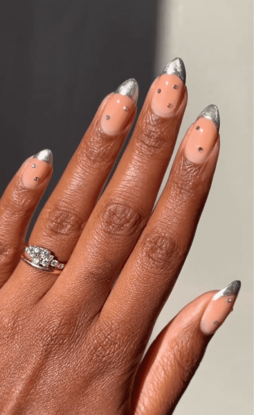 French manicures are a great option for a neutral nail look that goes with everything. For something a little more fun, but still sleek, try a glitter French manicure. Here, 15 gorgeous variations.