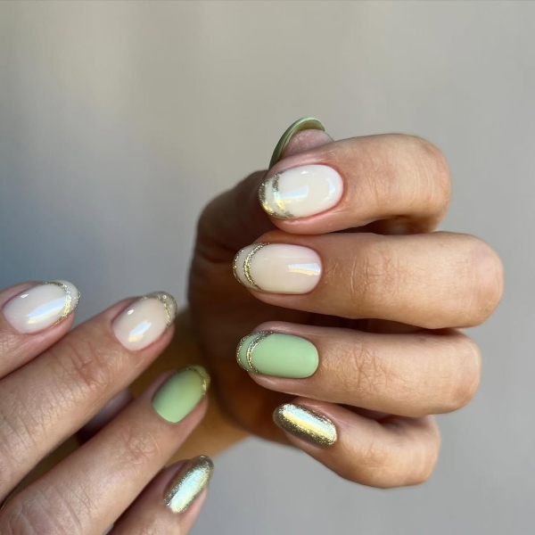 French manicures are a great option for a neutral nail look that goes with everything. For something a little more fun, but still sleek, try a glitter French manicure. Here, 15 gorgeous variations.